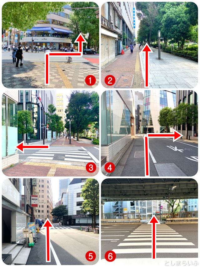 アンドコ ＆Co. 池袋駅からの行き方