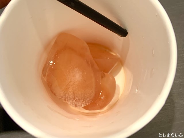 アンドコ あずき茶の氷