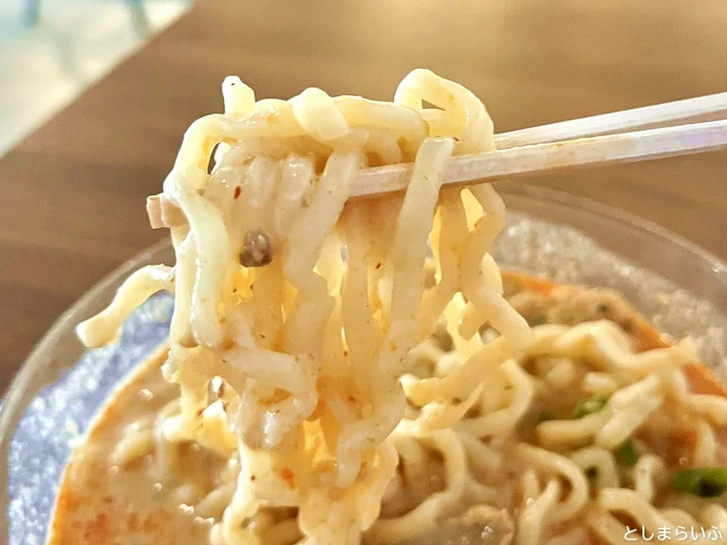 池袋 バナナなジュースです｡ 冷やし担々麺の麺