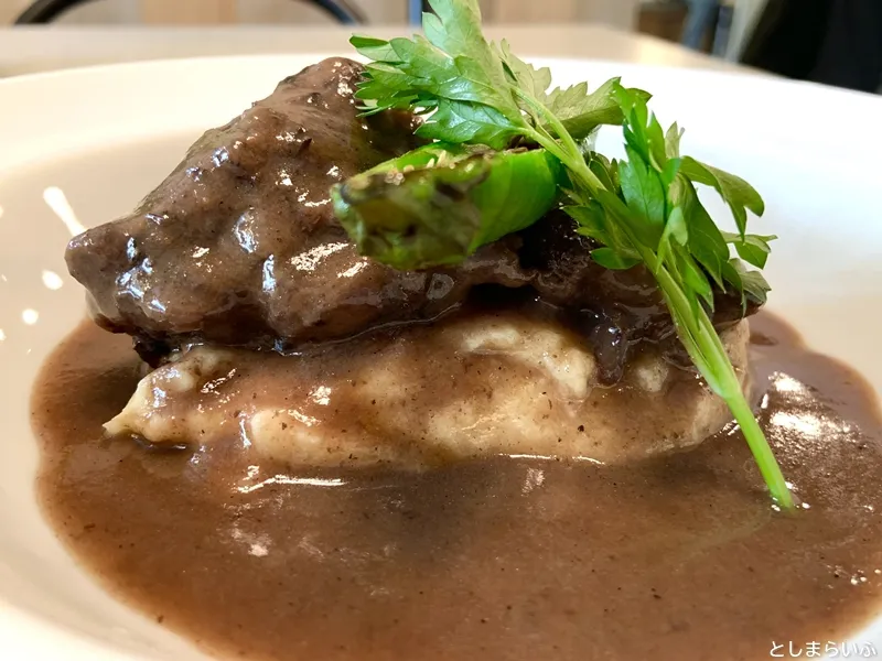 ブラッスリーレトン Brasserie Laiton 牛ホホ肉の赤ワイン煮込み