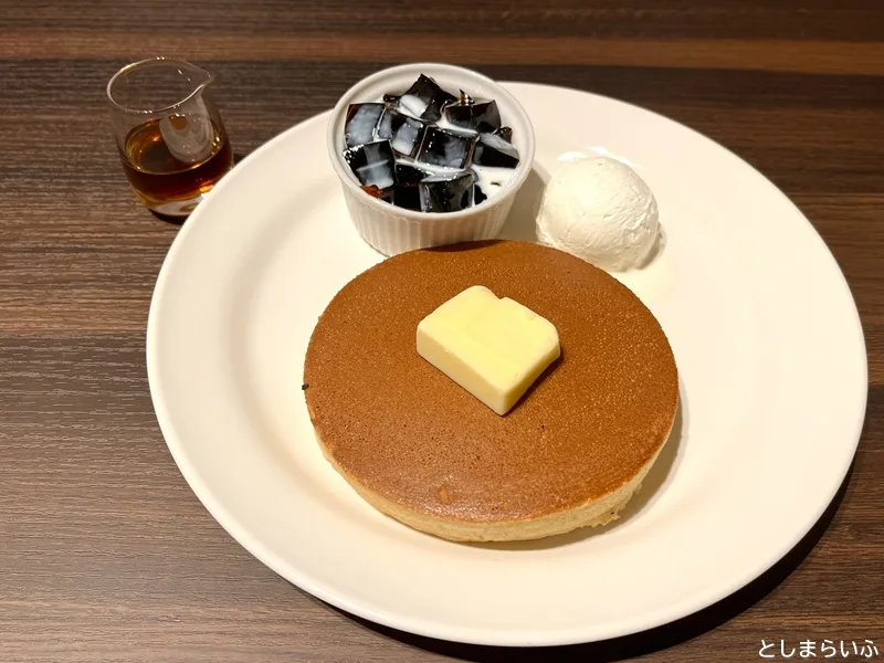 珈琲館 モーニング トラディショナル・ホットケーキ