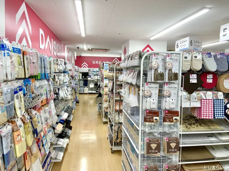 ダイソーラグーン池袋店　店内