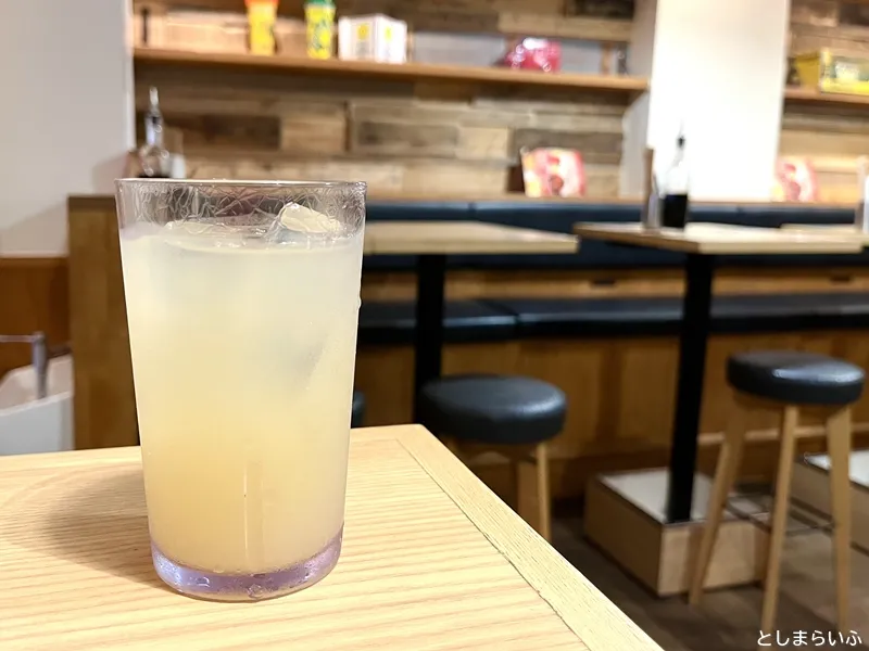 男のオムライスEGG BOMB 池袋店 グレープフルーツジュース