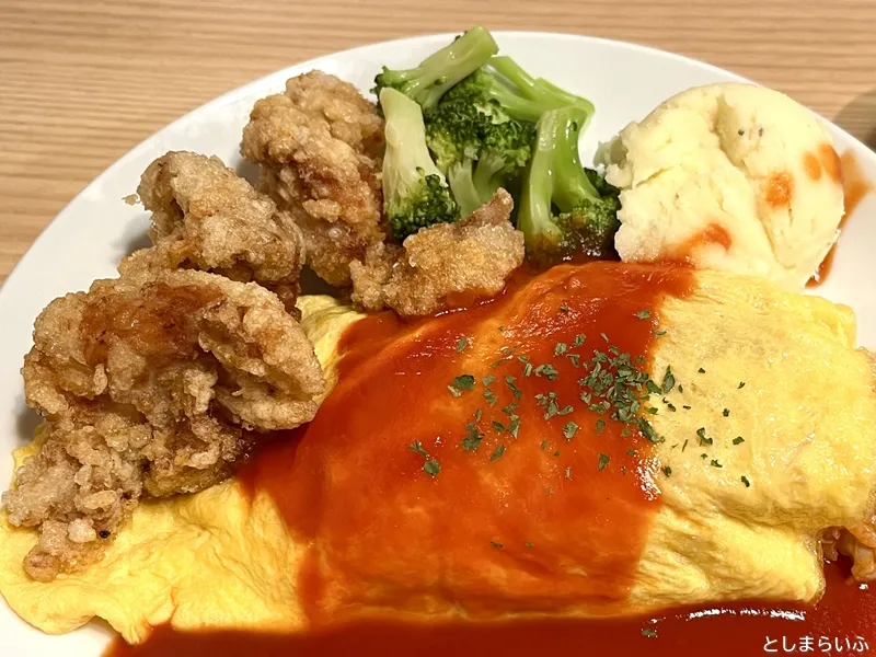 男のオムライスEGG BOMB 池袋店 オムライス200g