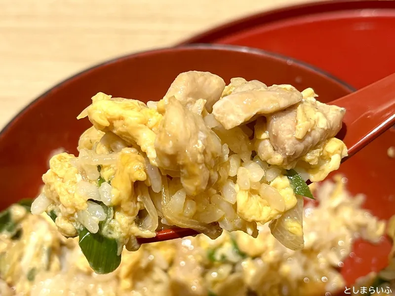 八起庵 親子丼 アップ