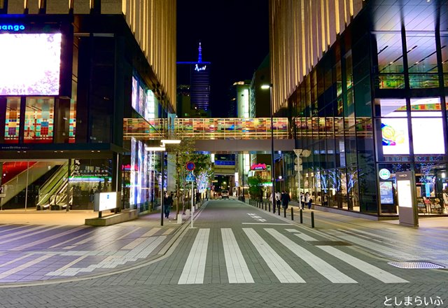 ハレザ池袋 夜景