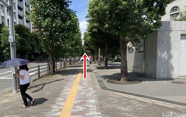 池袋駅東口からイケサンパークの行き方