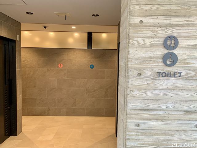 イケサンパークのトイレ入口