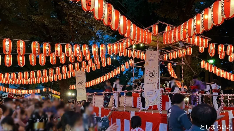 雑司が谷 鬼子母神 盆踊りに行ってきた