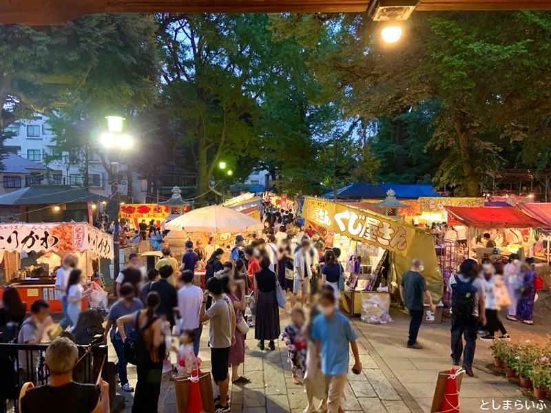 鬼子母神 夏市