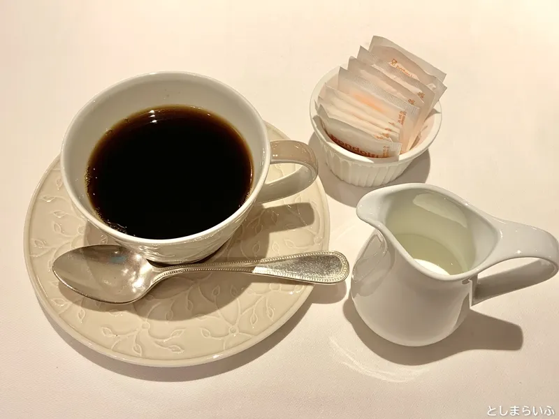 マキャベリ 池袋 食後のコーヒー