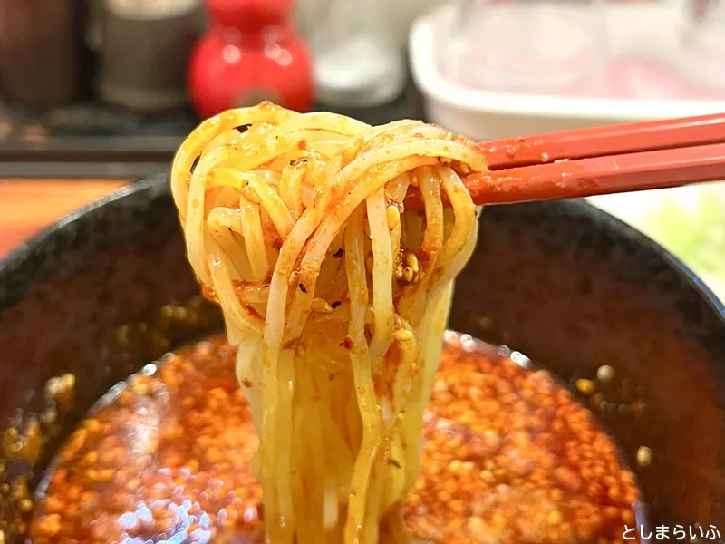 広島つけめん まるとちび 麺