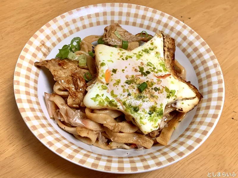 をごちゃん 温めなおした焼きそば