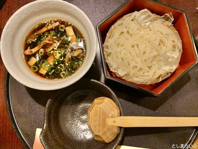 音音 池袋店 九条葱つけ汁うどん