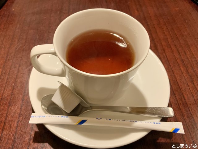 音音 池袋店 食後の紅茶