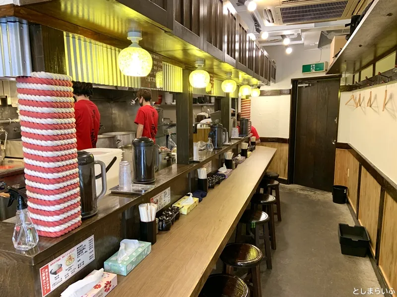 家系ラーメン福袋 店内