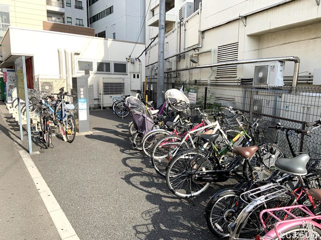 西武スマイルパーク 椎名町駅 自転車置き場