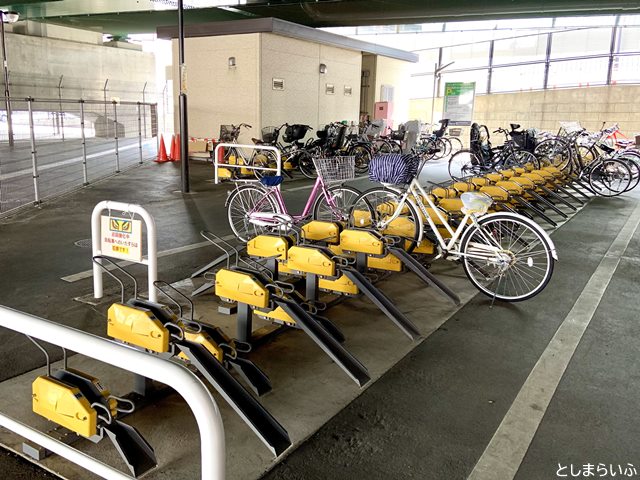 椎名橋自転車駐車場（北）当日利用コイン式