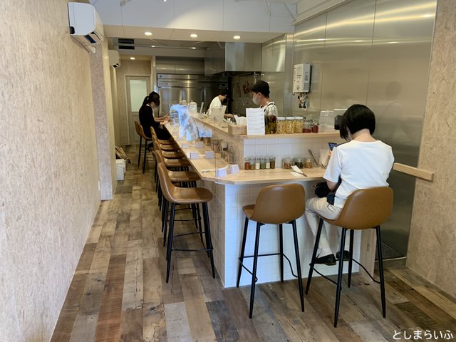 白系スパゲッティ 椎名町 店内