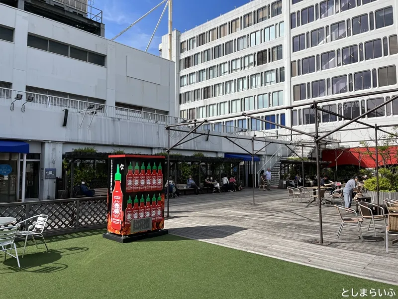 スリラチャの赤備え 池袋東武スカイデッキ