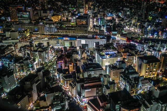 サンシャイン展望台 夜景