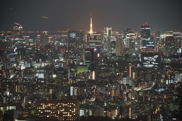 サンシャイン60展望台 池袋夜景