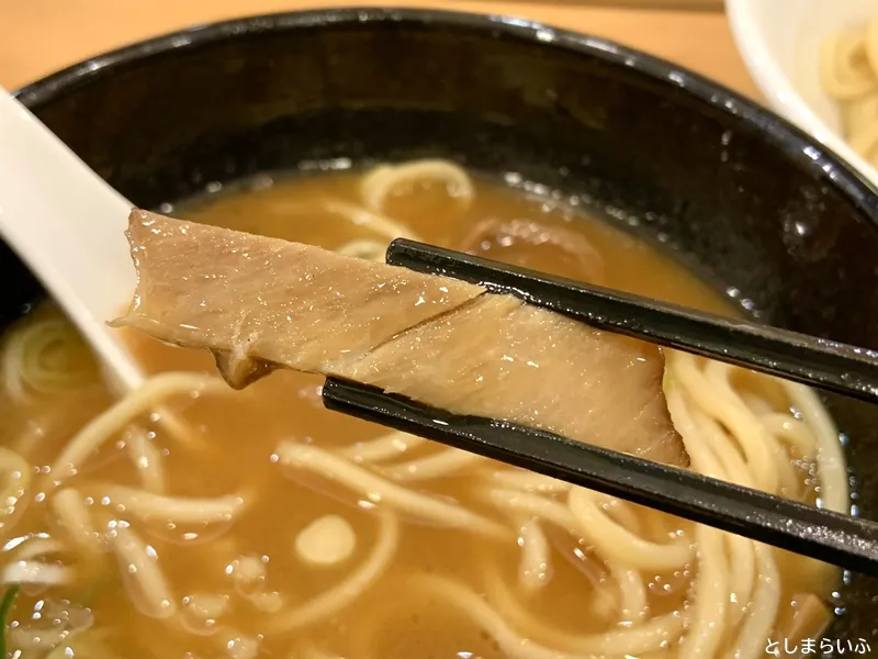 大勝軒まるいち 西池袋店 つけ麺のチャーシュー