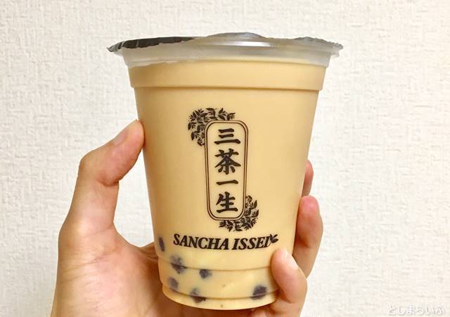 ウーバーイーツ　タピオカ　三茶一生 SANCHAISSEI