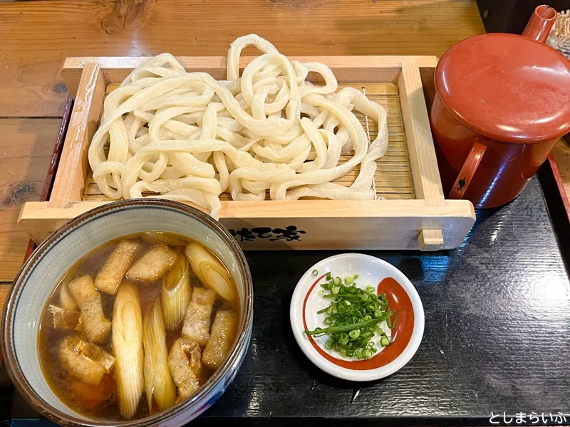 池袋 うちたて家 ピリ辛つくね汁うどん