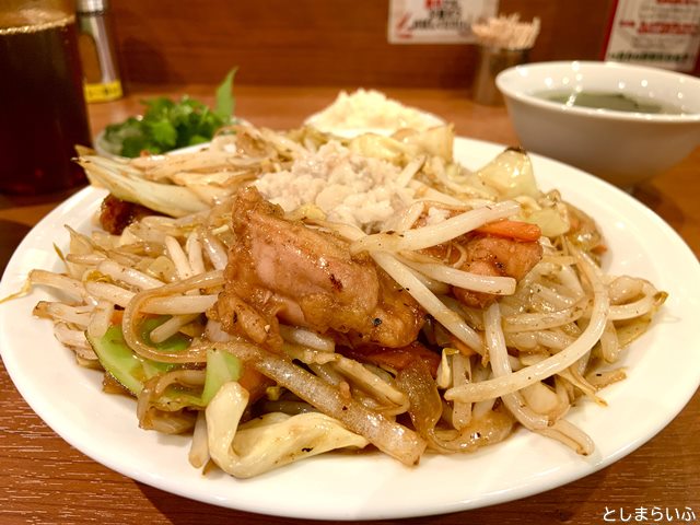 肉野菜炒めベジ郎 肉野菜炒め 中盛り